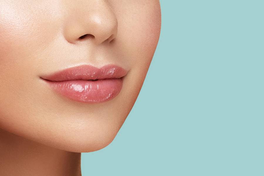 Natural looking volume with lip fillers
